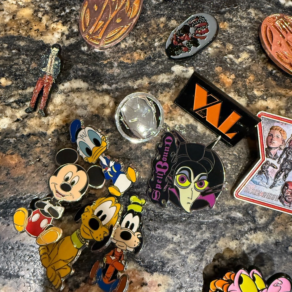 Colorful Assorted Collectible Pins - Picture 2 of 6